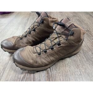Salomon Speed Assault Tactical Hiking Boots Absolute Brown 379499 Mens Shoes 9.5